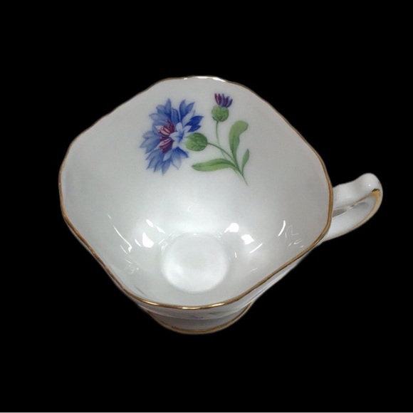 ROSETTI Meadow Belle Hand Painted Tea Cup and Saucer, Blue Flowers - Picture 4 of 8